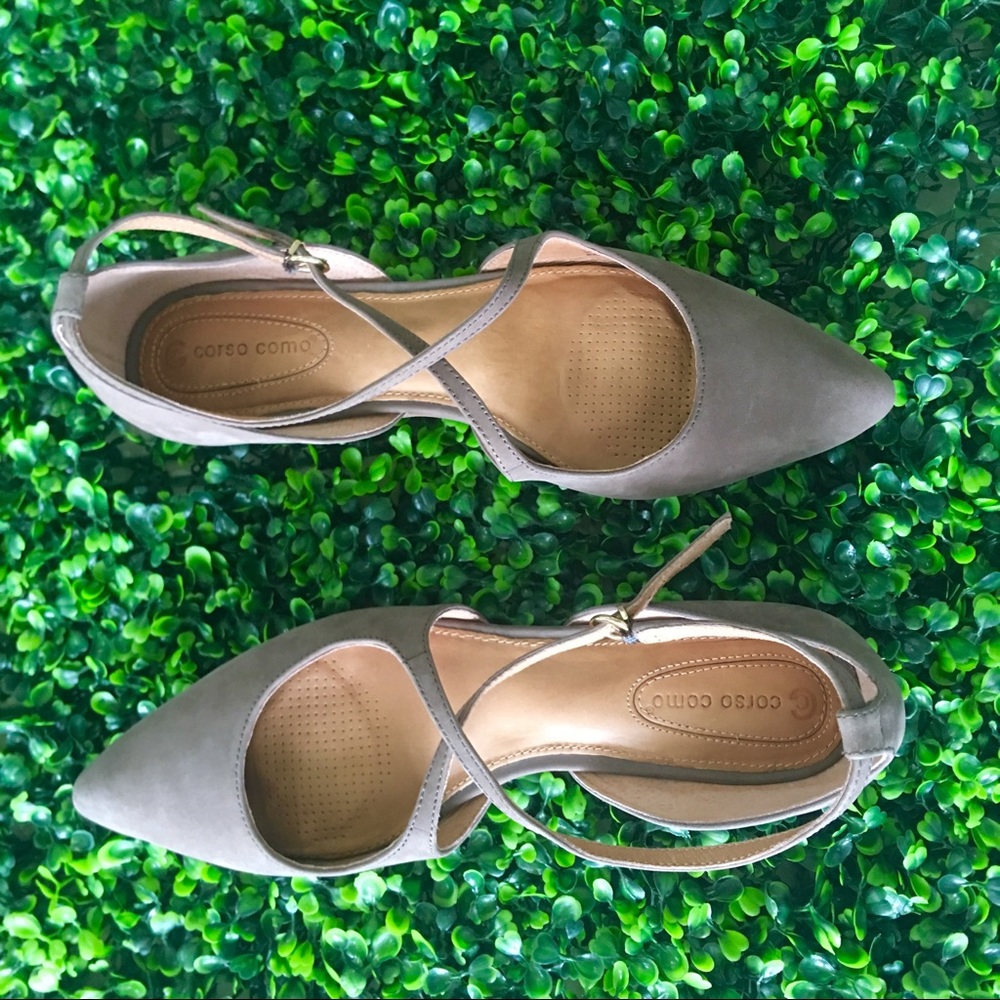 CORSO COMO Mandarin Leather Flats